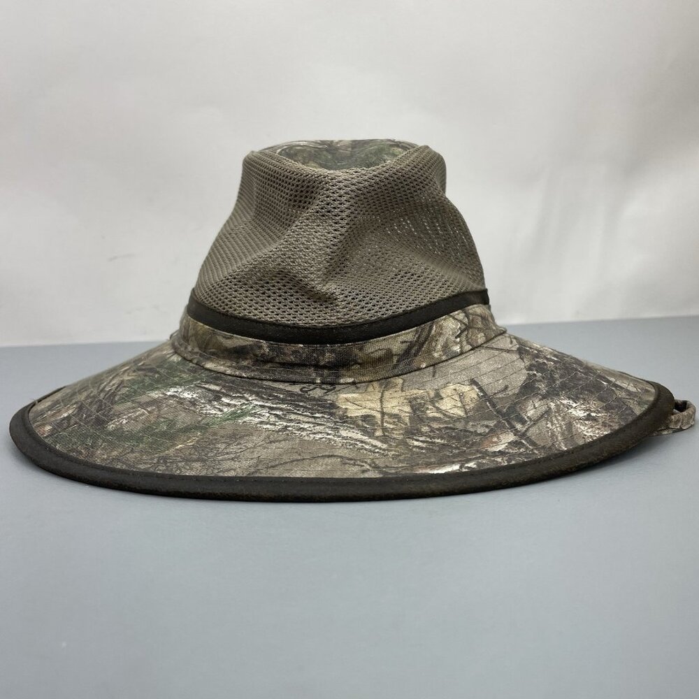 Dorfman Pacific Co Safari Camo Hat DPC Vented Wide Brim Hunting Fishing Outdoor - Picture 2 of 12